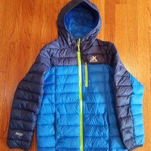 ZERO XPOSUR BOYS HOOD Packable DOWN Jacket L 10-12